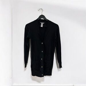 Hard Tail Women's Black Button-Up Cardigan